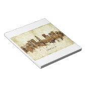 Lincoln Nebraska Cityscape Notizblock (angewinkelt)