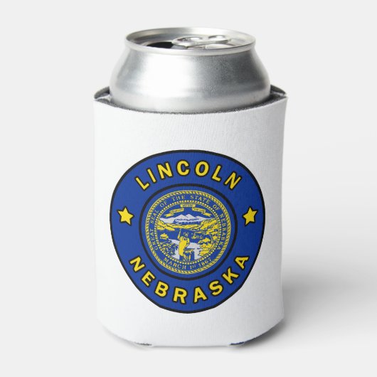 Lincoln Nebraska Dosenkühler (Kanne Vorderseite)