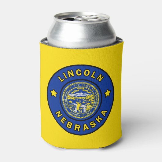 Lincoln Nebraska Dosenkühler (Kanne Vorderseite)