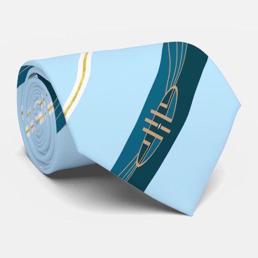 Lincoln (Nebraska) Fahne Neck Tie Krawatte (Gerollt)