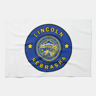 Lincoln Nebraska Geschirrtuch