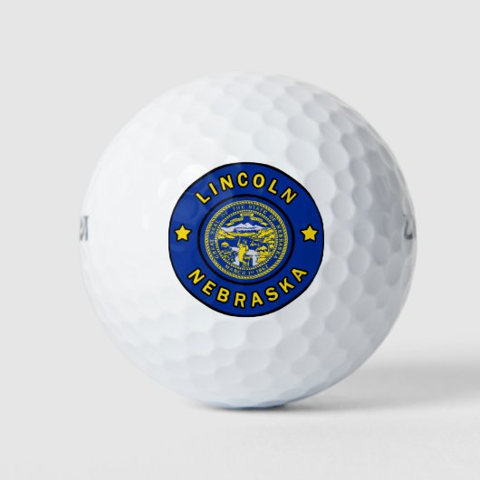 Lincoln Nebraska Golfball (Vorderseite)