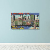 Lincoln, Nebraska - Große Briefmarkenszenen Leinwanddruck (Insitu (Holzboden))