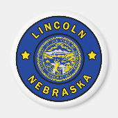 Lincoln Nebraska Magnet (Vorne)