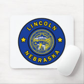 Lincoln Nebraska Mousepad (Mit Mouse)