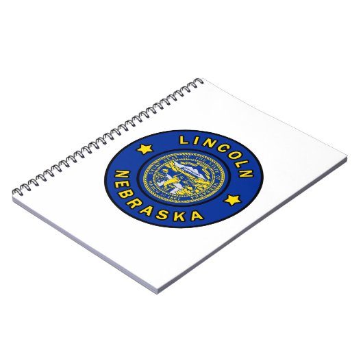 Lincoln Nebraska Notizblock (Linke Seite)