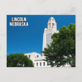 Lincoln Nebraska Postcard Postkarte (Vorderseite)