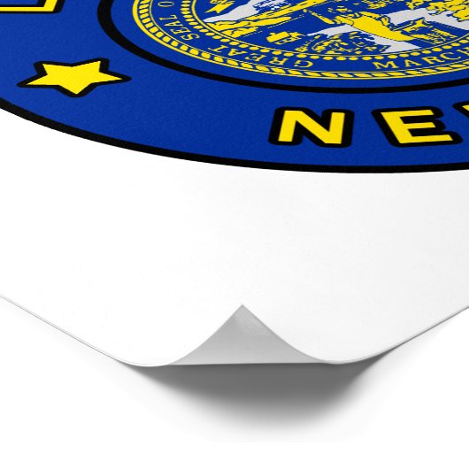 Lincoln Nebraska Poster (Ecke)