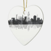 LINCOLN, NEBRASKA-SKYLINE KERAMIK ORNAMENT (Links)