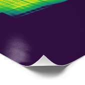 Lincoln Nebraska Skyline Poster (Ecke)