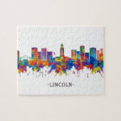 Lincoln Nebraska Skyline Puzzle (Horizontal)