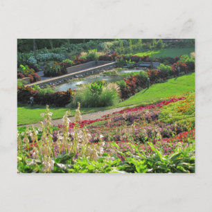 Lincoln, Nebraska Sunken Gardens #224n 0224 Postkarte