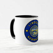 Lincoln Nebraska Tasse (Vorderseite Links)