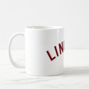 Lincoln, Nebraska Vintag Arch Kaffeetasse