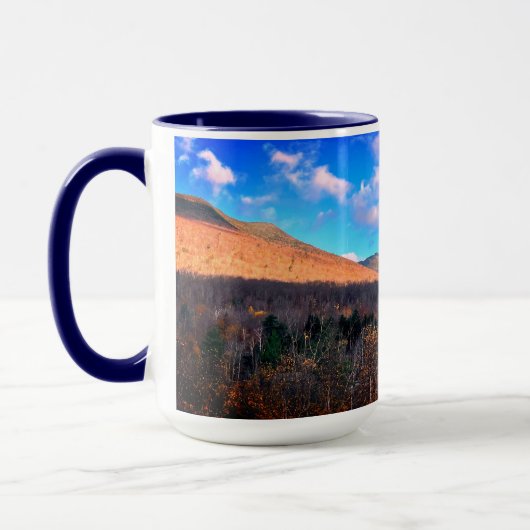 Lincoln, NH - Weiße Berge - Herbstlandschaft Tasse (Links)