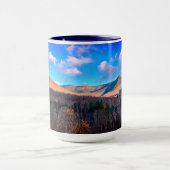 Lincoln, NH - Weiße Berge - Herbstlandschaft Tasse (Zentrum)