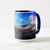 Lincoln, NH - Weiße Berge - Herbstlandschaft Tasse (VorderseiteRechts)
