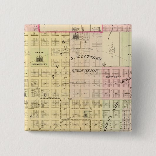Lincoln North, Nebraska Button (Vorderseite)