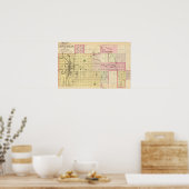 Lincoln North, Nebraska Poster (Küche)