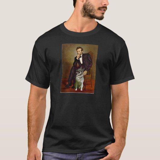 Lincoln - Norwegischer Elkhound T-Shirt (Vorderseite)