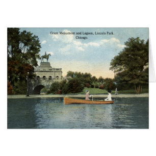 Lincoln Park, Chicago 1915 Vintag