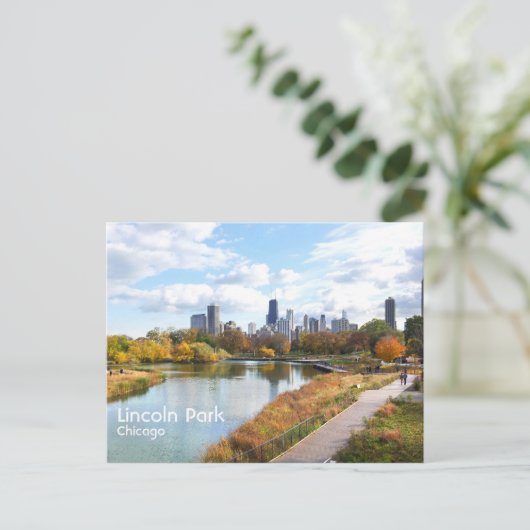 Lincoln Park Postkarte (Stehend Vorderseite)