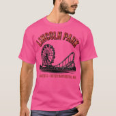 Lincoln Park Retro Vergnügungspark North Dartmouth T-Shirt (Vorderseite)