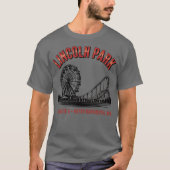 Lincoln Park Retro Vergnügungspark North Dartmouth T-Shirt (Vorderseite)