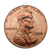 LINCOLN PENNY DARTSCHEIBE (vorne)