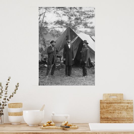 Lincoln, Pinkerton, McClernand Poster (Küche)