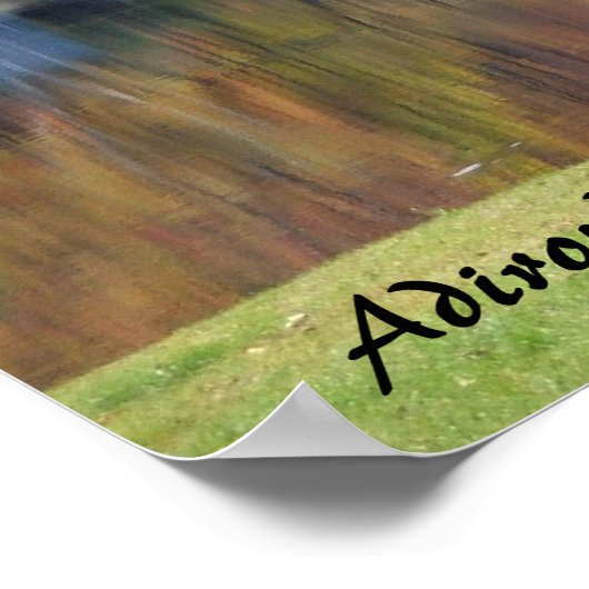 Lincoln Pond Poster (Ecke)