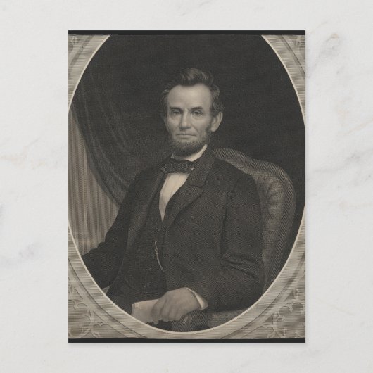 Lincoln Postkarte (Vorderseite)