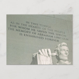 Lincoln Postkarte