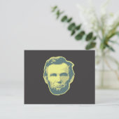 Lincoln Postkarte (Stehend Vorderseite)