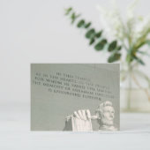 Lincoln Postkarte (Stehend Vorderseite)