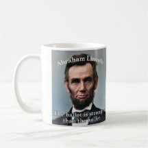 Lincoln Präsident's Day Patriotic Tasse