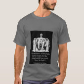 Lincoln Quote Sticker - "Regierung des Volkes" T-Shirt (Vorderseite)