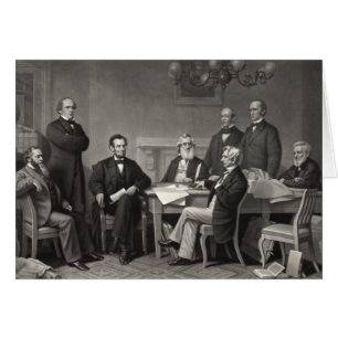 Lincoln Reading the Emanzipation Proclamation