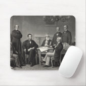 Lincoln Reading the Emanzipation Proclamation Mousepad (Mit Mouse)