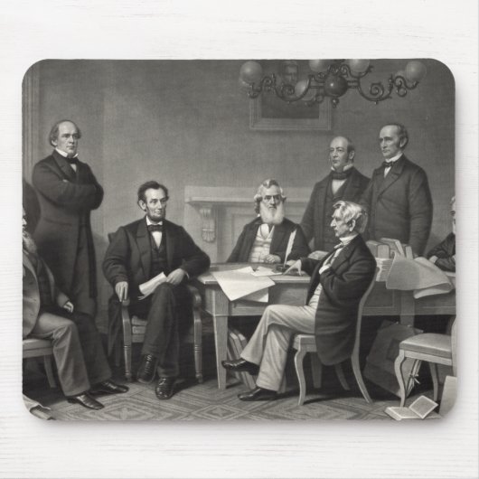 Lincoln Reading the Emanzipation Proclamation Mousepad (Vorne)