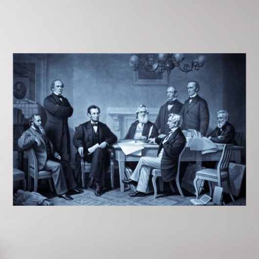 Lincoln Reading the Emanzipation Proclamation Poster (Vorne)