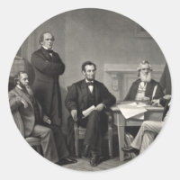 Lincoln Reading the Emanzipation Proclamation