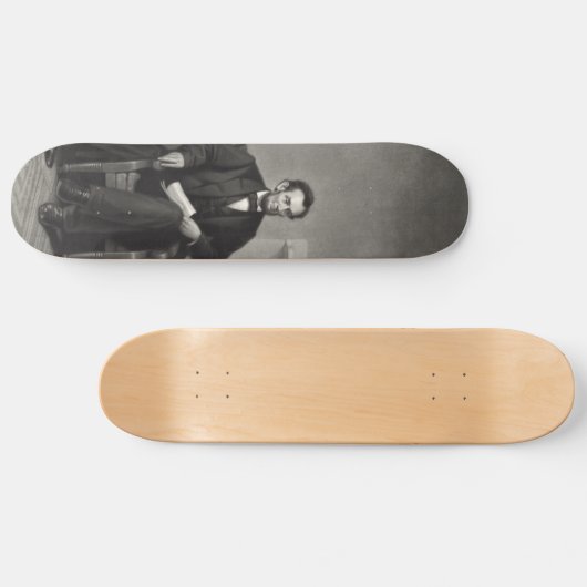 Lincoln Reading the Emanzipation Proclamation Skateboard (Horizontal)