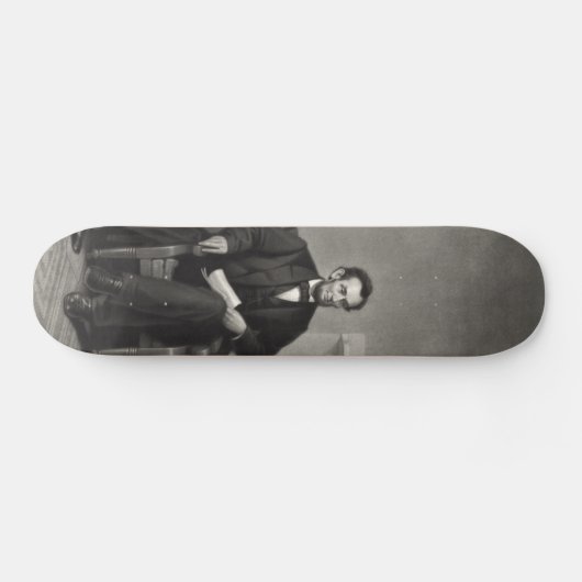 Lincoln Reading the Emanzipation Proclamation Skateboard (Horizontal)
