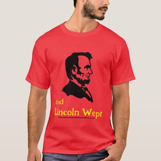 LINCOLN REAGIERT AUF TRUMP UND MAGA T-Shirt (Vorderseite)