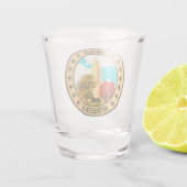 Lincoln Schnapsglas (Rückseite)