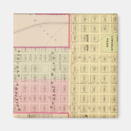 Lincoln South, Nebraska Magnet (Vorne)