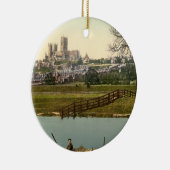 Lincoln-Stadt-Ansicht, Lincolnshire, England Keramikornament (Rechts)