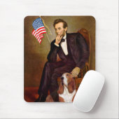 Lincoln und Basset #2 Mousepad (Mit Mouse)