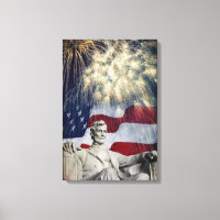 Lincoln und Feuerwerke
